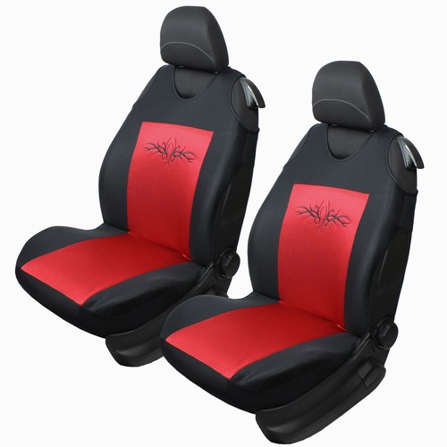 Red front car - front, seat