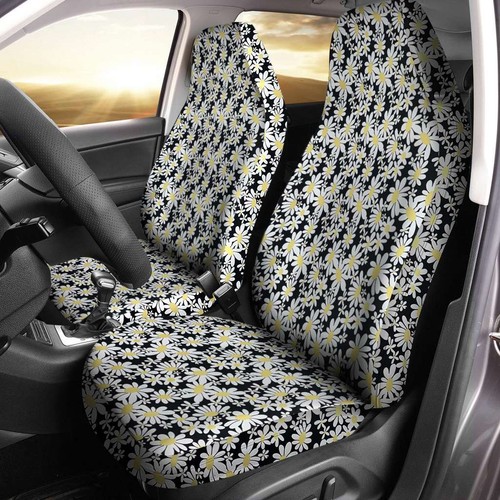 Floral daisy waterproof front - waterproof,