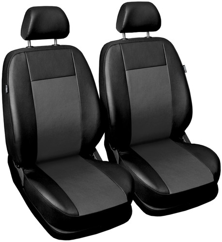 Front leatherette seat covers - leatherette,