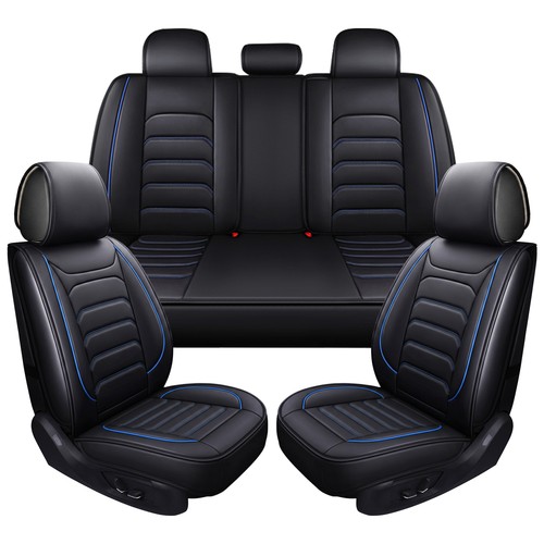 Deluxe blue car seat covers - seat,