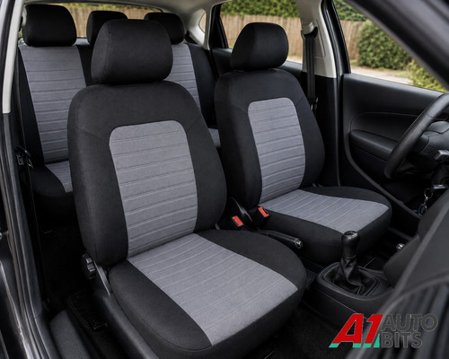 Car seat covers grey - car,