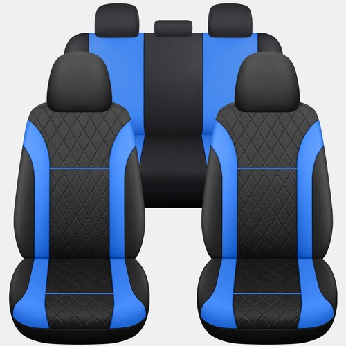 Luxury black blue quilted full - blue,
