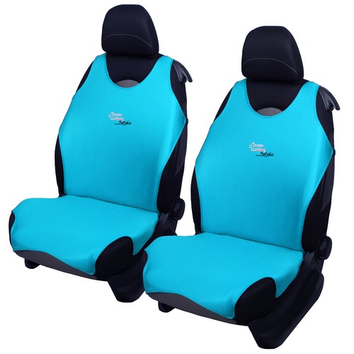 Blue front car - seat, covers